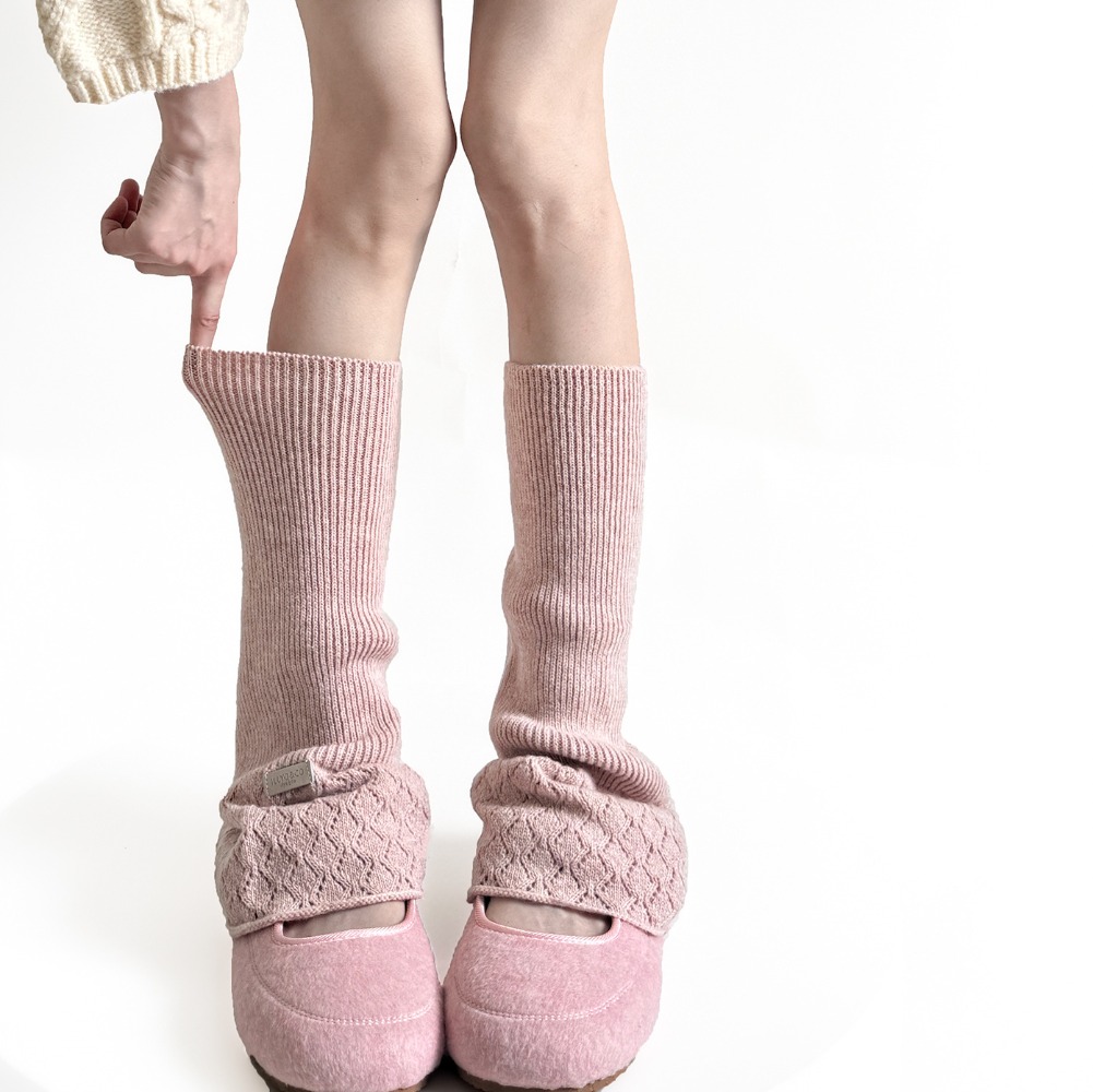 Japanese Retro Hollow Out Wool - đánh giá và giá Boot Sock Slouchy