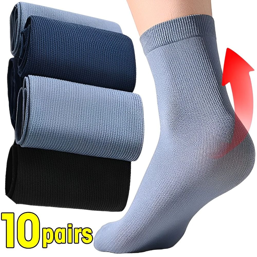 10pairs Men Ice Silk Socks Sum - đánh giá và giá Silk Sock Bamboo