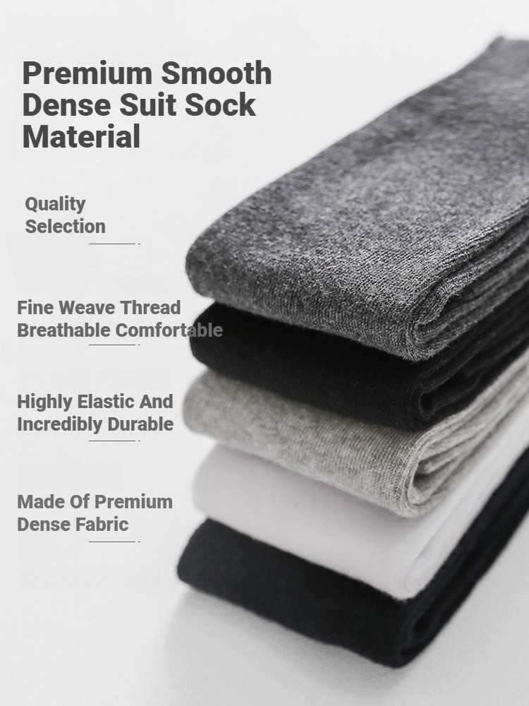 1 Pair Men Solid Knee High Bus - đánh giá và giá Dress Sock Men